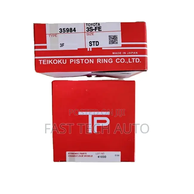 Toyota 4E 5E Engine Standard Piston Rings in Nairobi Central Vehicle
