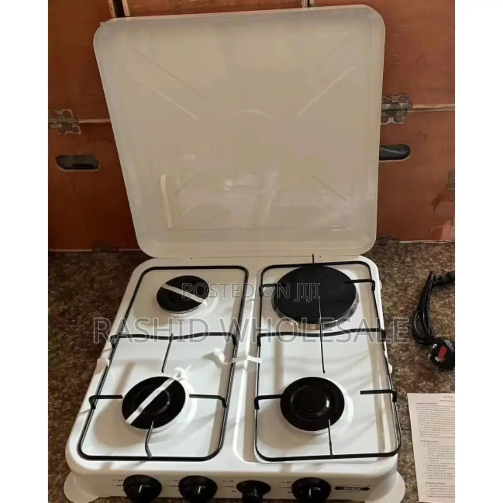 4 Burner Cooker Table Top. Auto Ignition