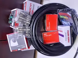 4 Channel** CCTV Camera Kit With 4 Cameras