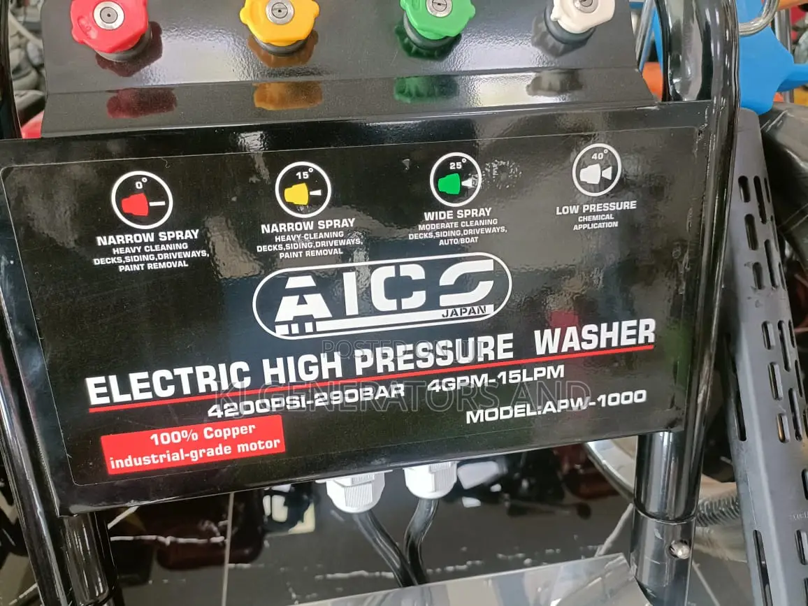 4200psi AICO Electric Powered Carwash Cleaner