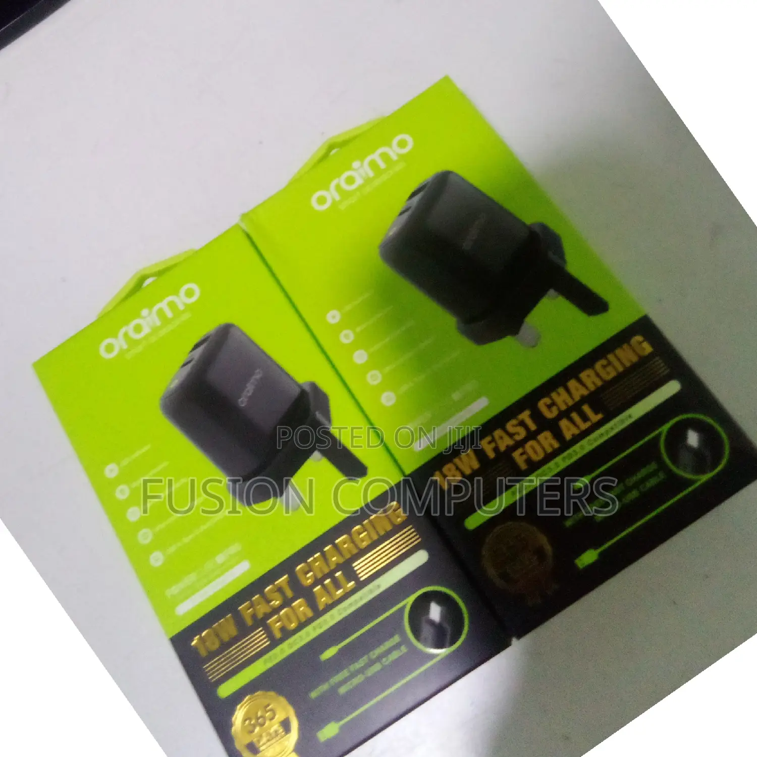 Oraimo 2A USB Fast Travel Adapter Charger