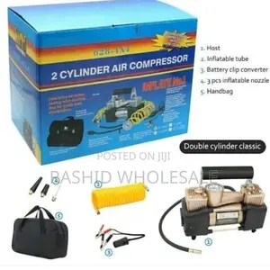 *2-Cylinder Air Compressor/Tyre Inflator