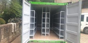 20ft Storage Shelves Made in a Container Firmly Welded - thumbnail 2