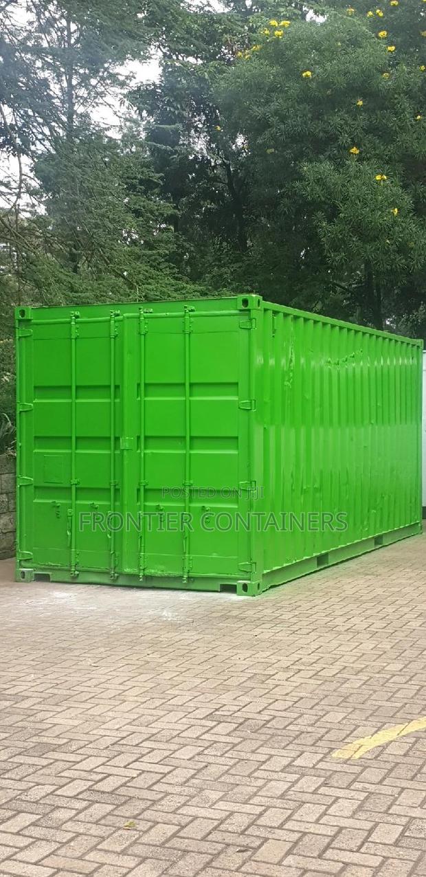 20ft Storage Shelves Made in a Container Firmly Welded - thumbnail 3