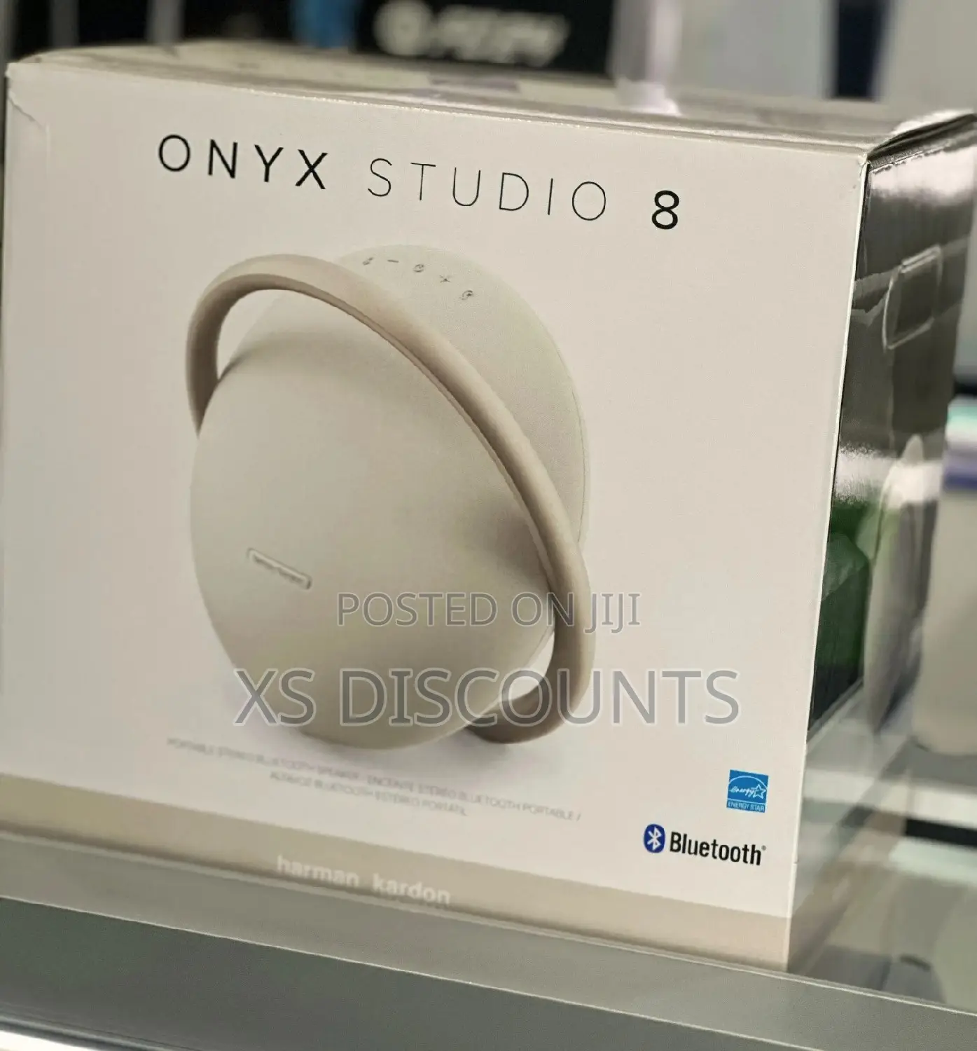 Beige Onyx Studio 8 Bluetooth Speaker Harman Kardon