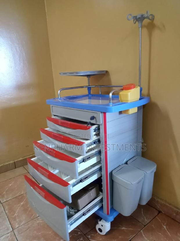 Crash Cart Hospital Trolley - main view