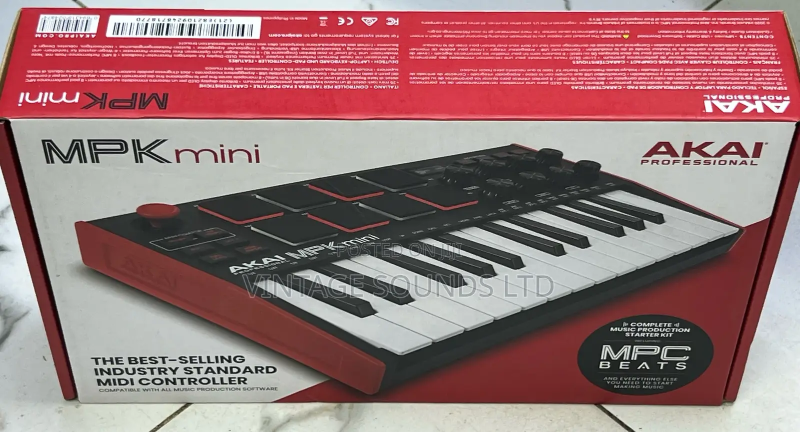 Akai Professional MPK Mini MK 25-Key Keyboard Controller /