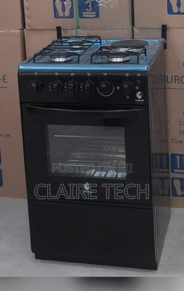 Euroken 50*55 3+1 Standing Cooker With Electric Oven