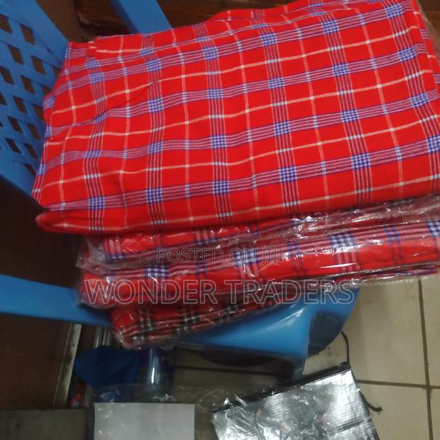 African Fabric /Masaai Shuka - main view