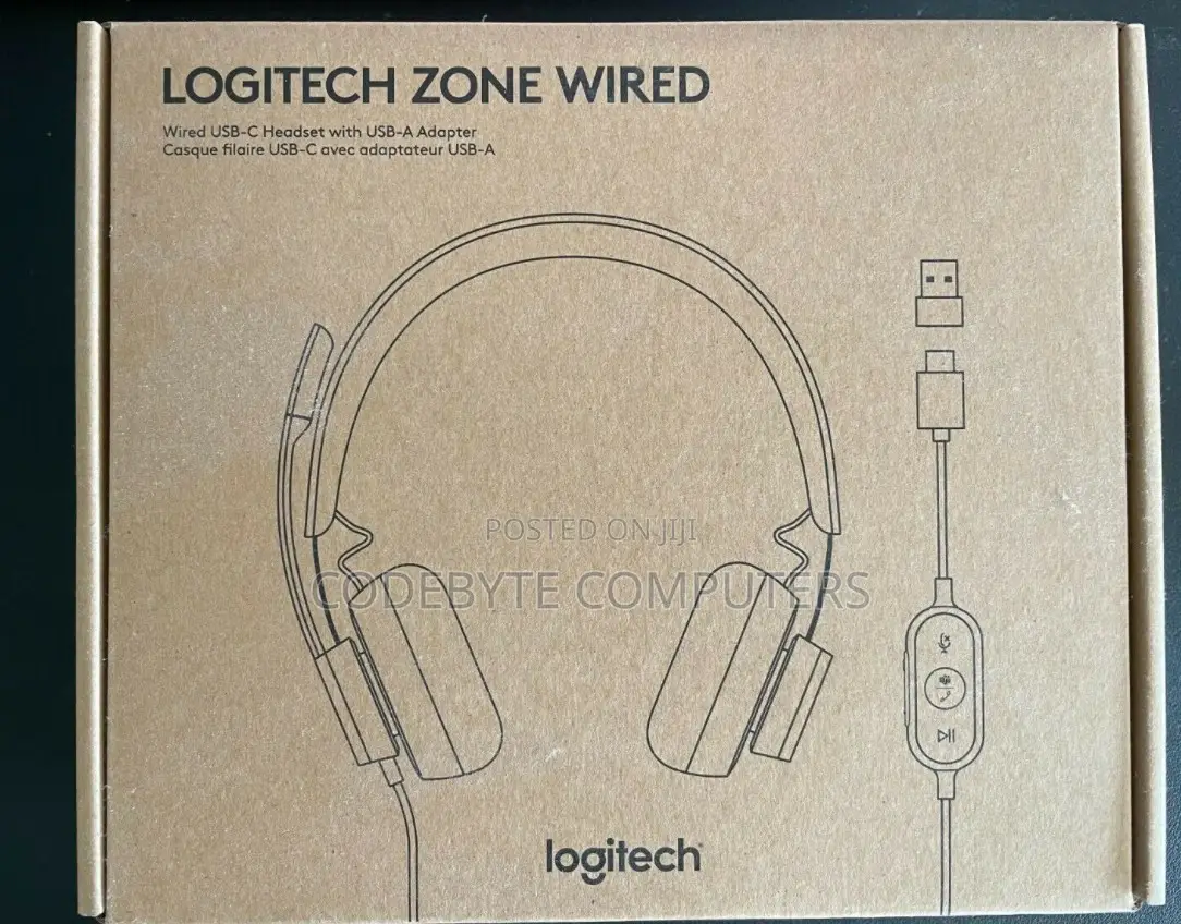 Logitech Zone Wired - Graphite USB - 981-000875