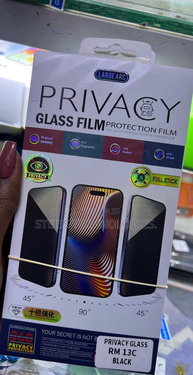 Redmi 13C Privacy Screen Guard. - thumbnail 3