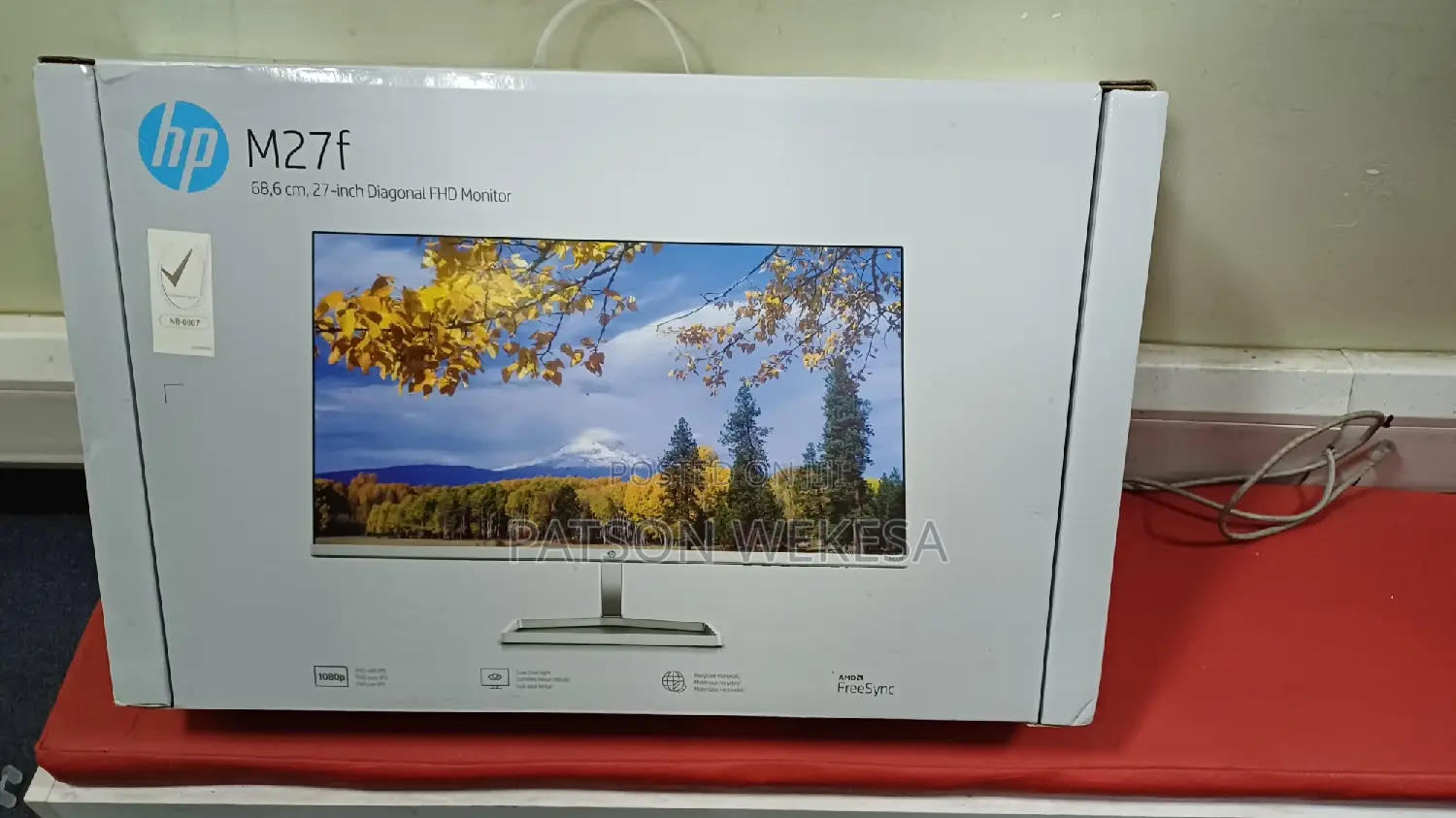 HP M27F 27′′ FHD Ultra Slim LED Monitor