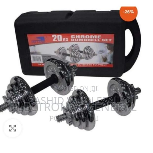 Chrome Dumbbells