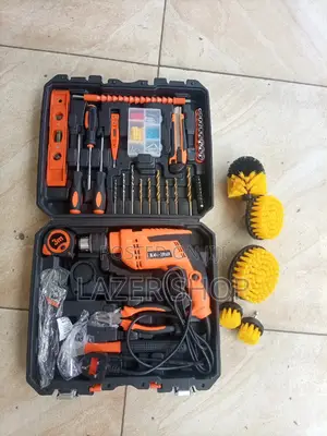 Black+Decker Drillset With Brush Set