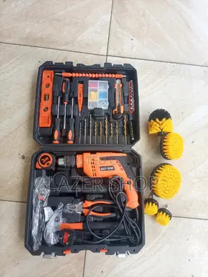 Black+Decker Drillset With Brush Set