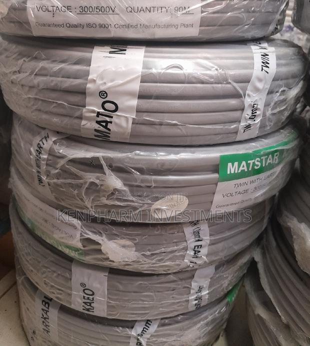 1.5mm Twin With Earth, Sheathed Electric Cable(300/500v)