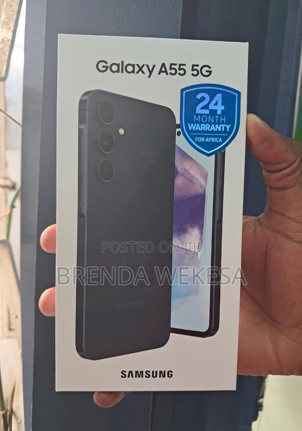 New Samsung Galaxy A55 256 GB Blue - main view