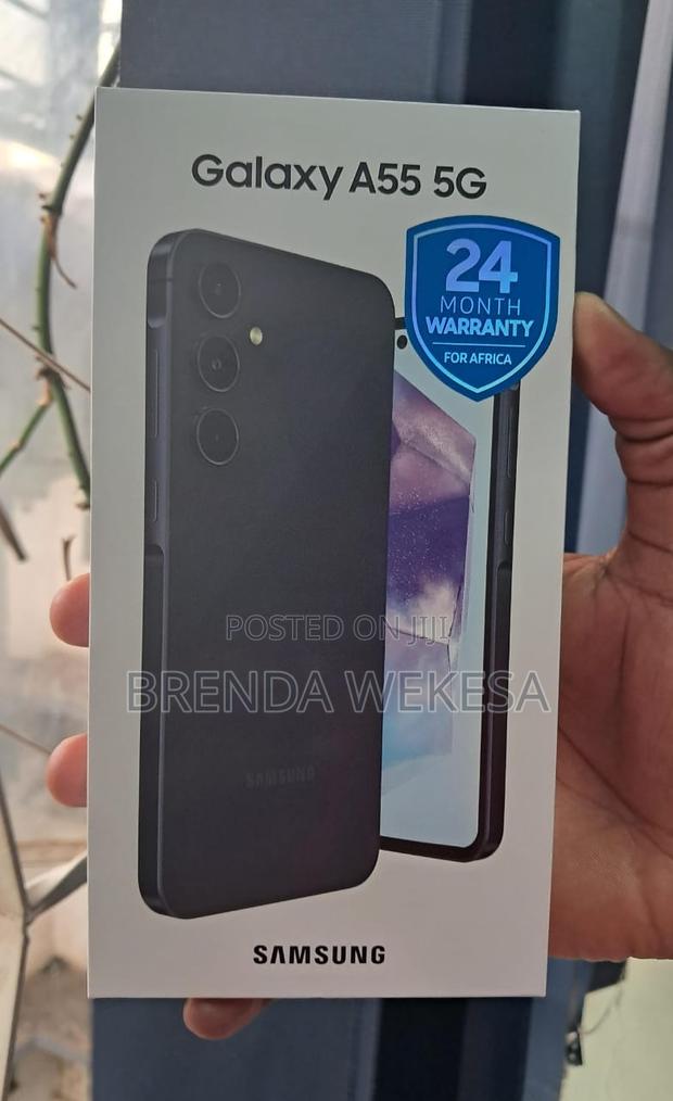 New Samsung Galaxy A55 256 GB Blue - thumbnail 3