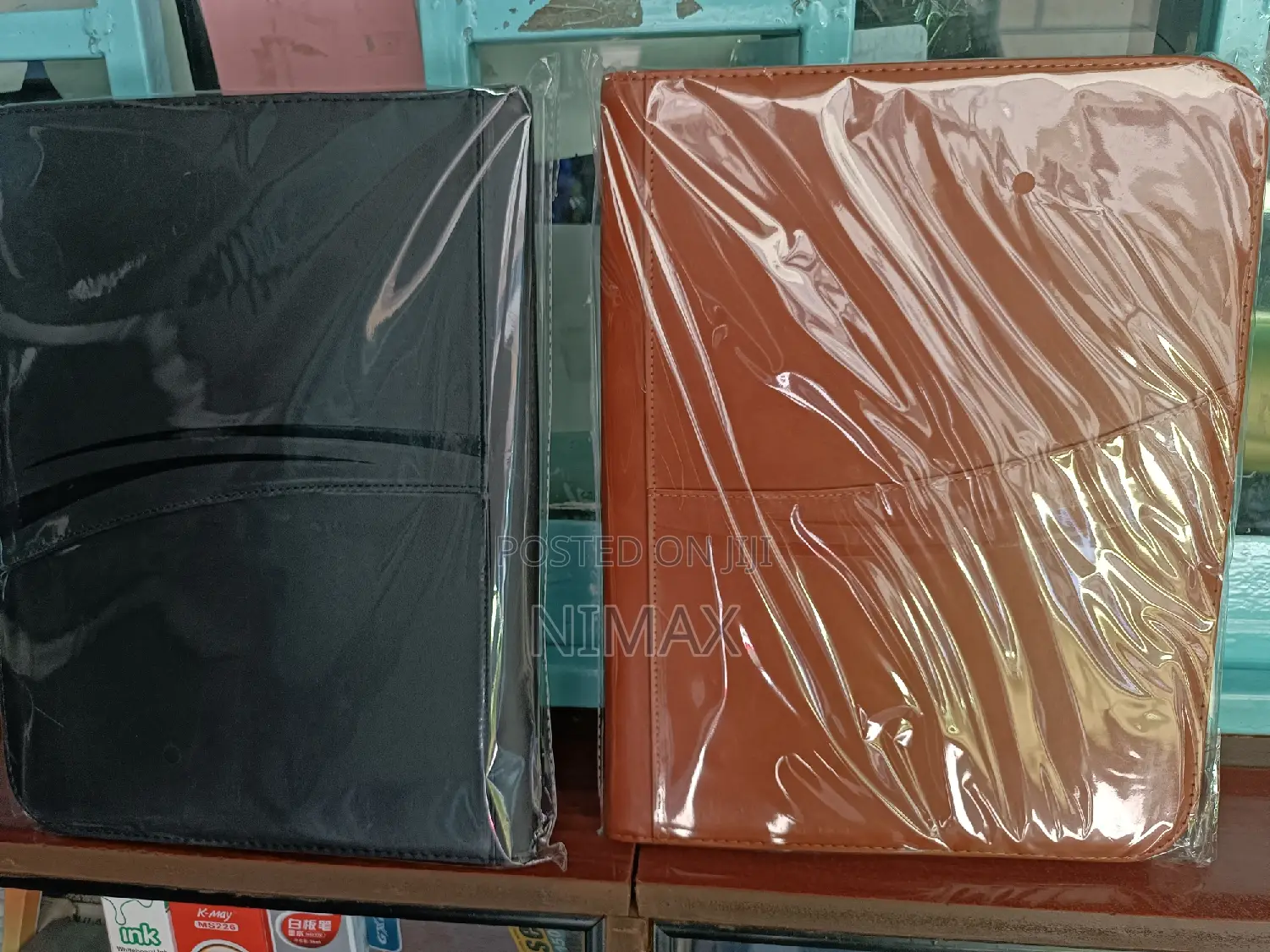 Executive Leather Folders With Accessories