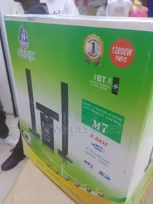 Nunix Home Theater System + Remote M7