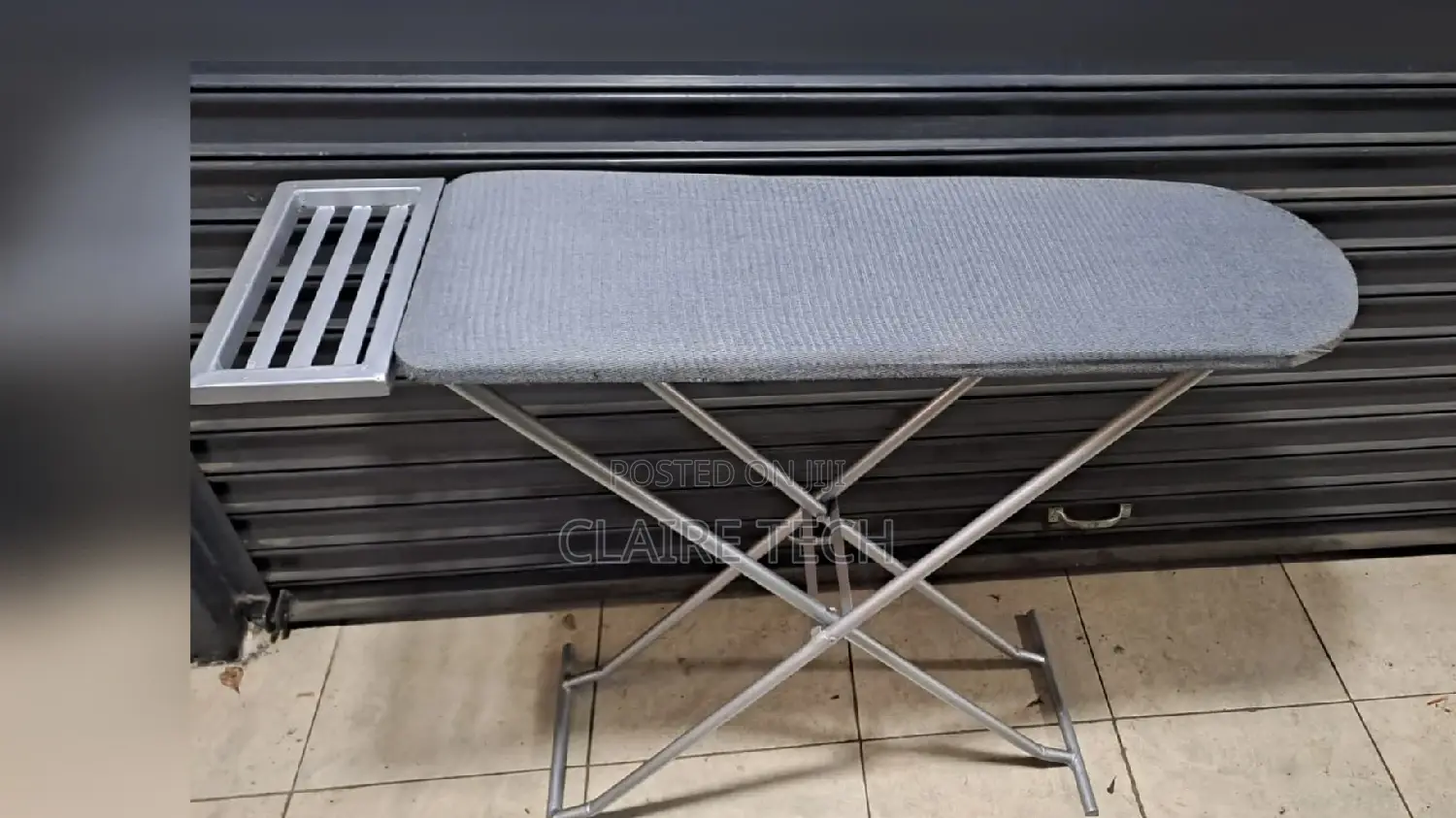 Grey Metallic Ironing Board