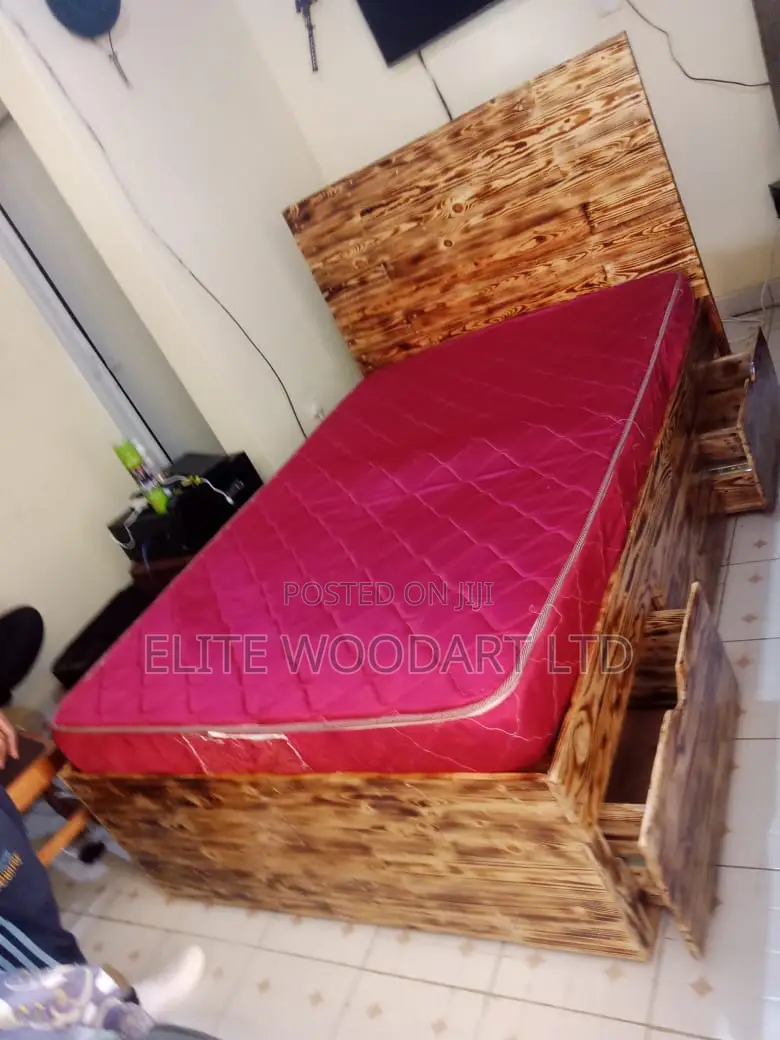 Rustic Boxy Bed