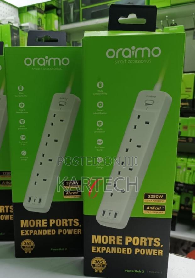 Oraimo Powerhub 2 OWS-U351 Power Extension With USB Ports