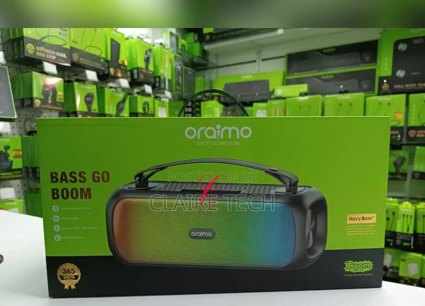 Oraimo Boom Obs-75d Bass Go Boom Speaker
