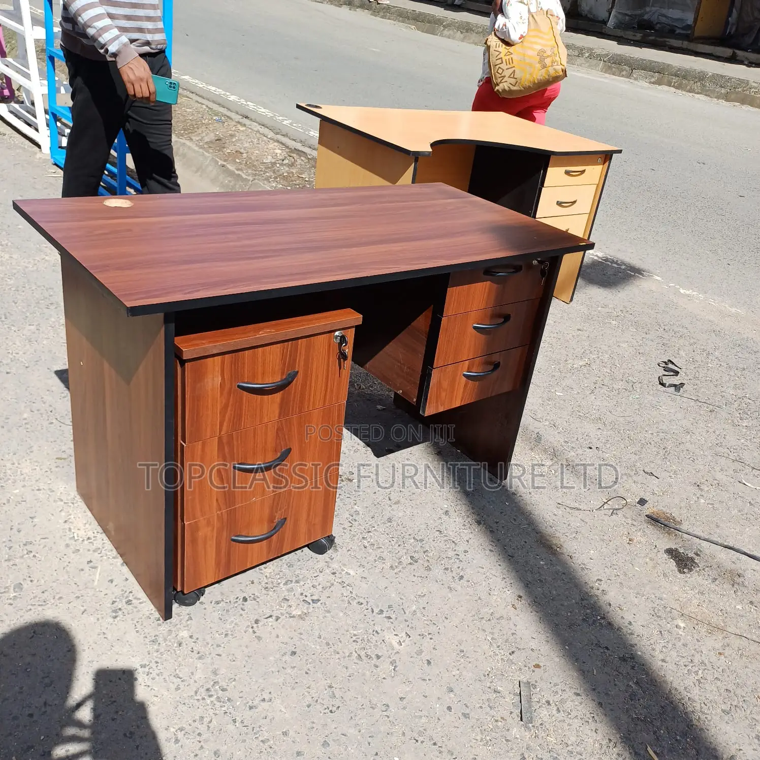 QUALITY OFFICE DESKS(Mobile Pedestal=Ksh.5500)