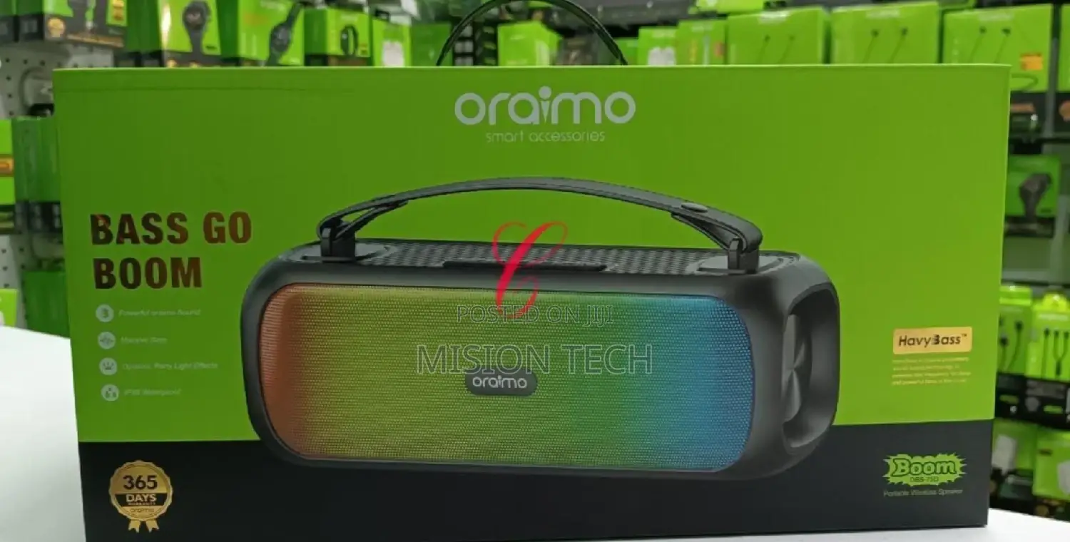 Oraimo Bluetooth OBS-75D Bass Go Boom Speaker