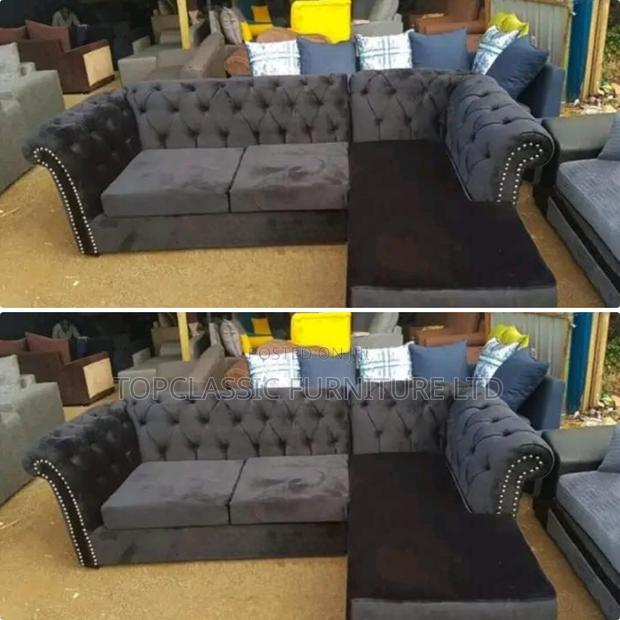 5-Seater Chester L-Shaped Sofa - main view