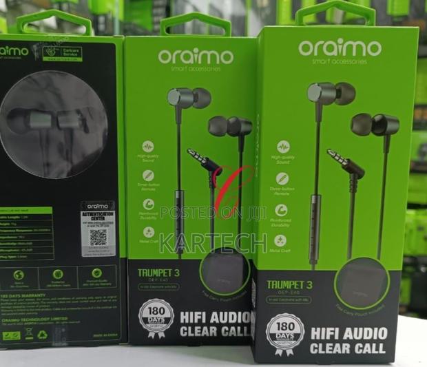 Oraimo Trumpet 3 Earphones - main view