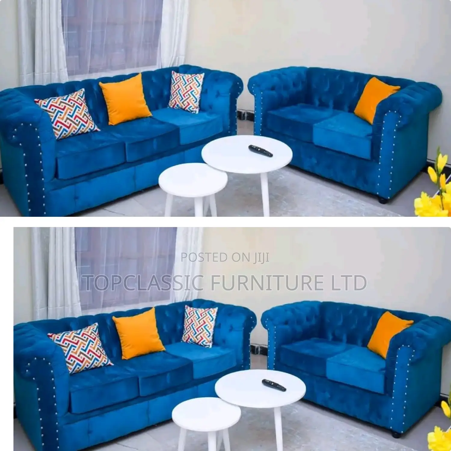 5-Seater CHESTER SOFAS (All Colors) Available