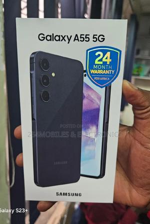 New Samsung Galaxy A55 256 GB Black - main view