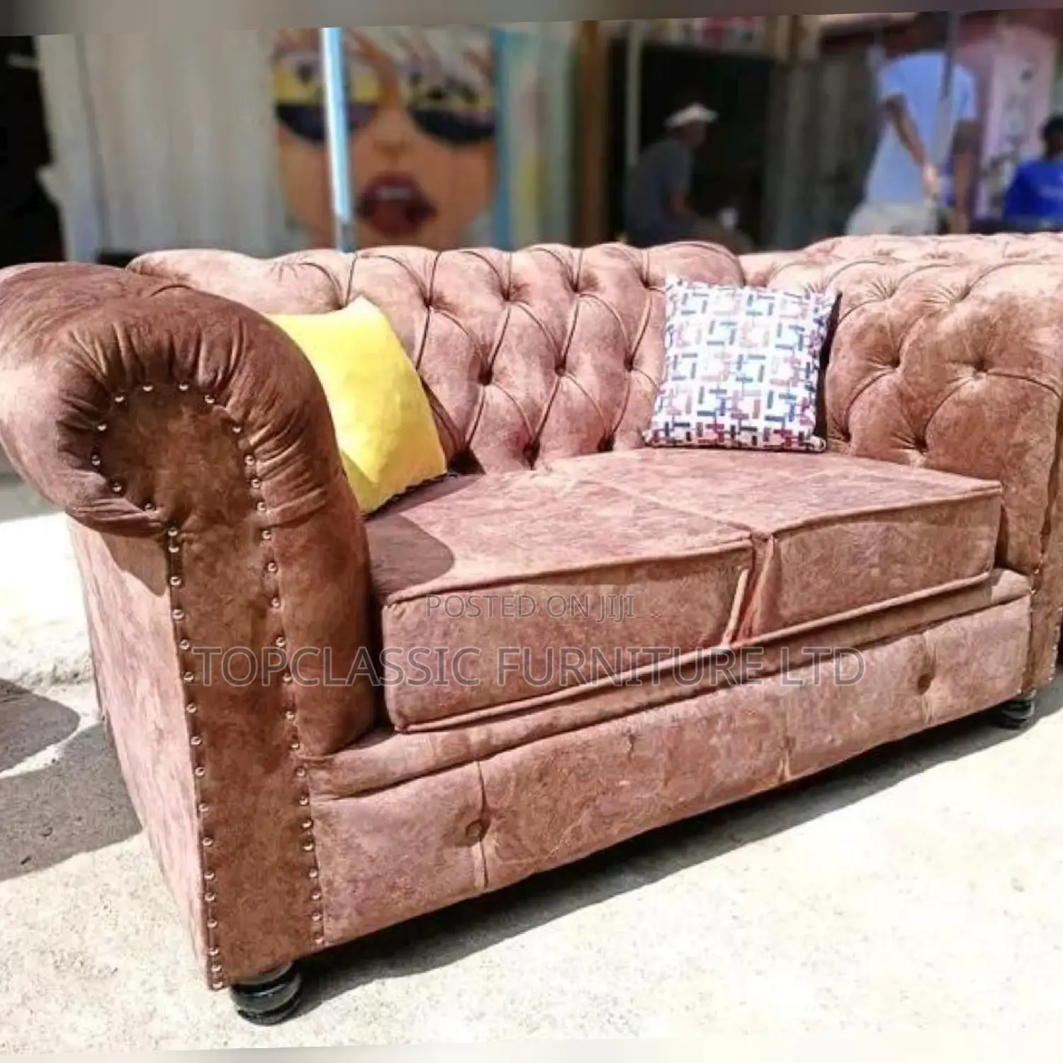 2-Seater CHESTER SOFAS (All Colors) Available