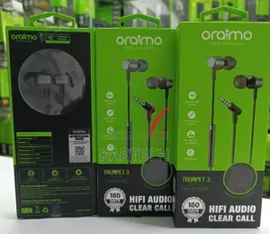 Oraimo Trumpet 3 E40 Hi-Fi Audio Clear Calls Earphones