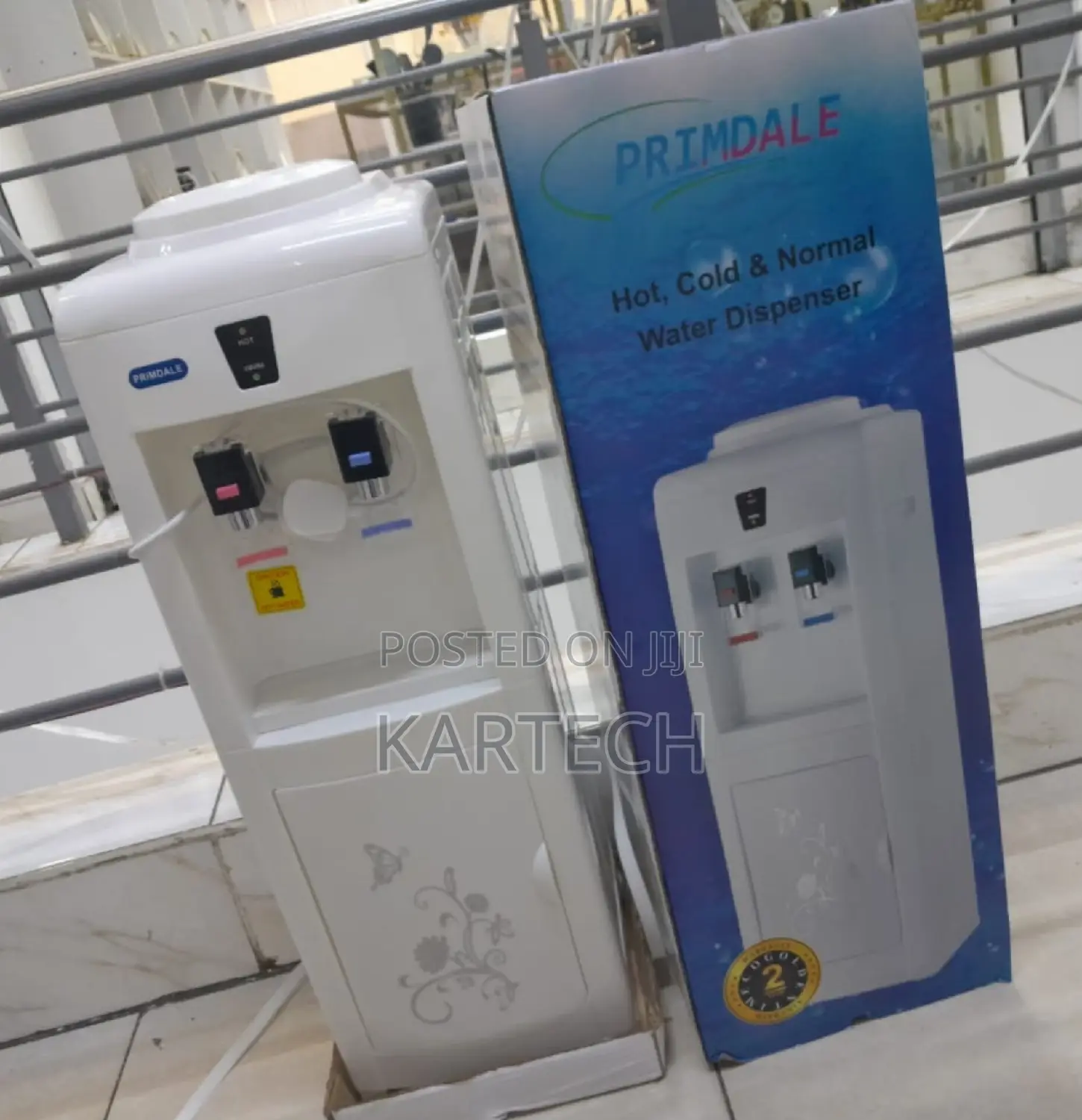 Primdale Top Load Hot and Normal Water Dispenser