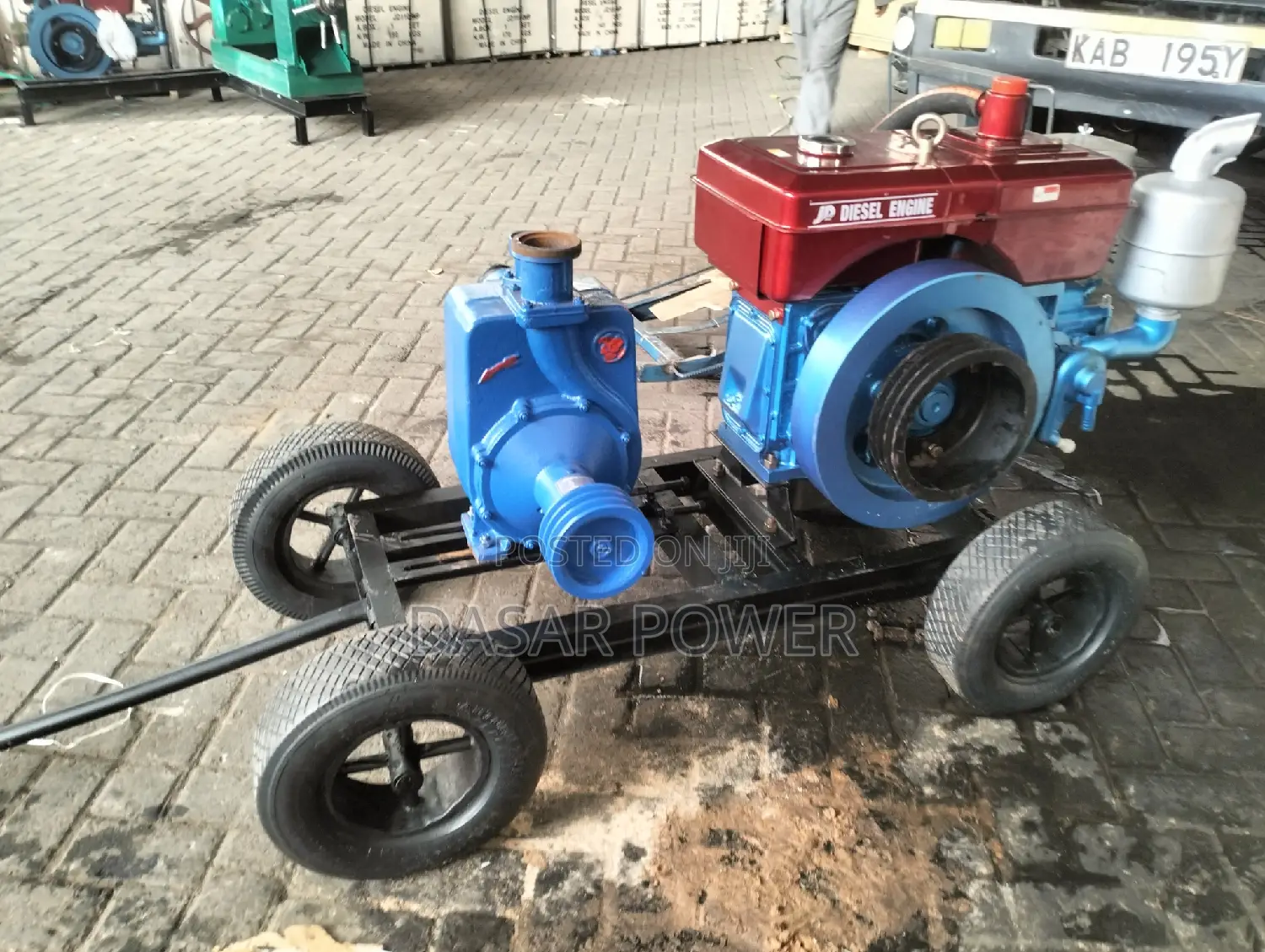 30hp Portable Diesel Water Pump