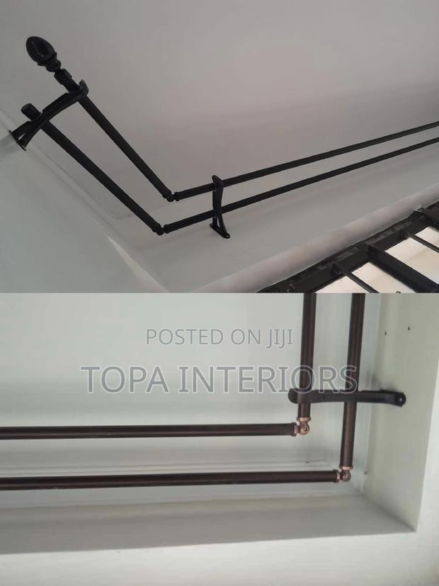 Locally Fabricated Jua Kali Curtain Rods Per Metre