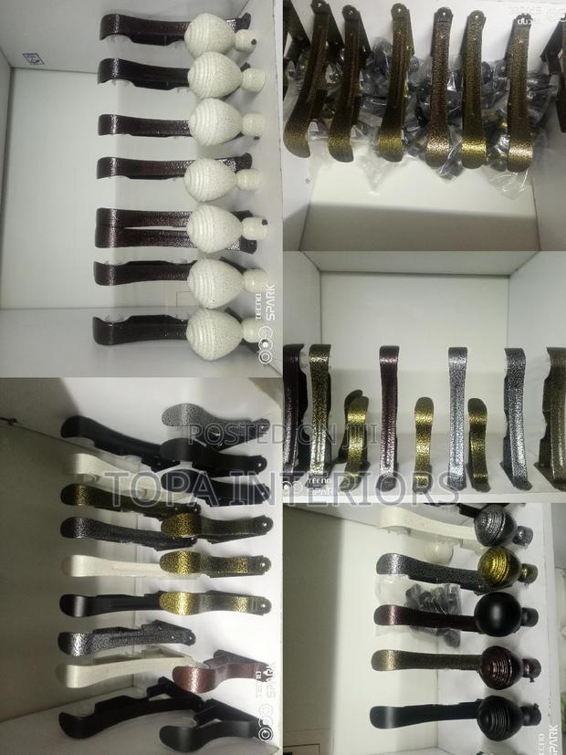 Coated Wall Brackets and Finials Coated Rods Accessories