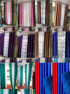 General Application Plain Generic Window Insulation Curtains
