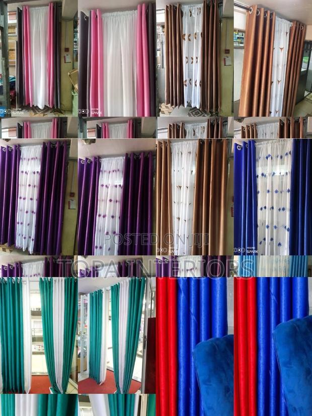 General Application Plain Generic Window Insulation Curtains
