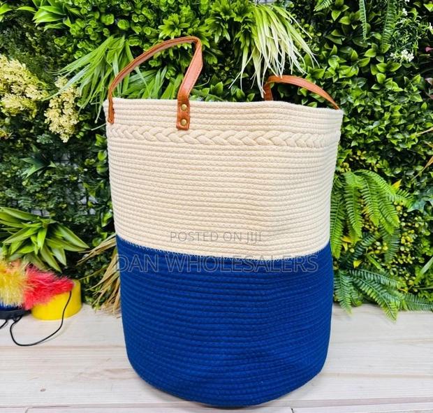 Decorative Woven Basket for Living Room.