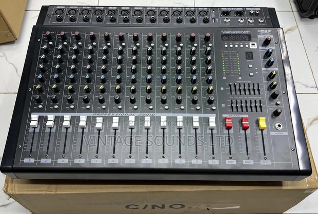 Original Max Powered Mixer/Amplifier 12channel - thumbnail 2