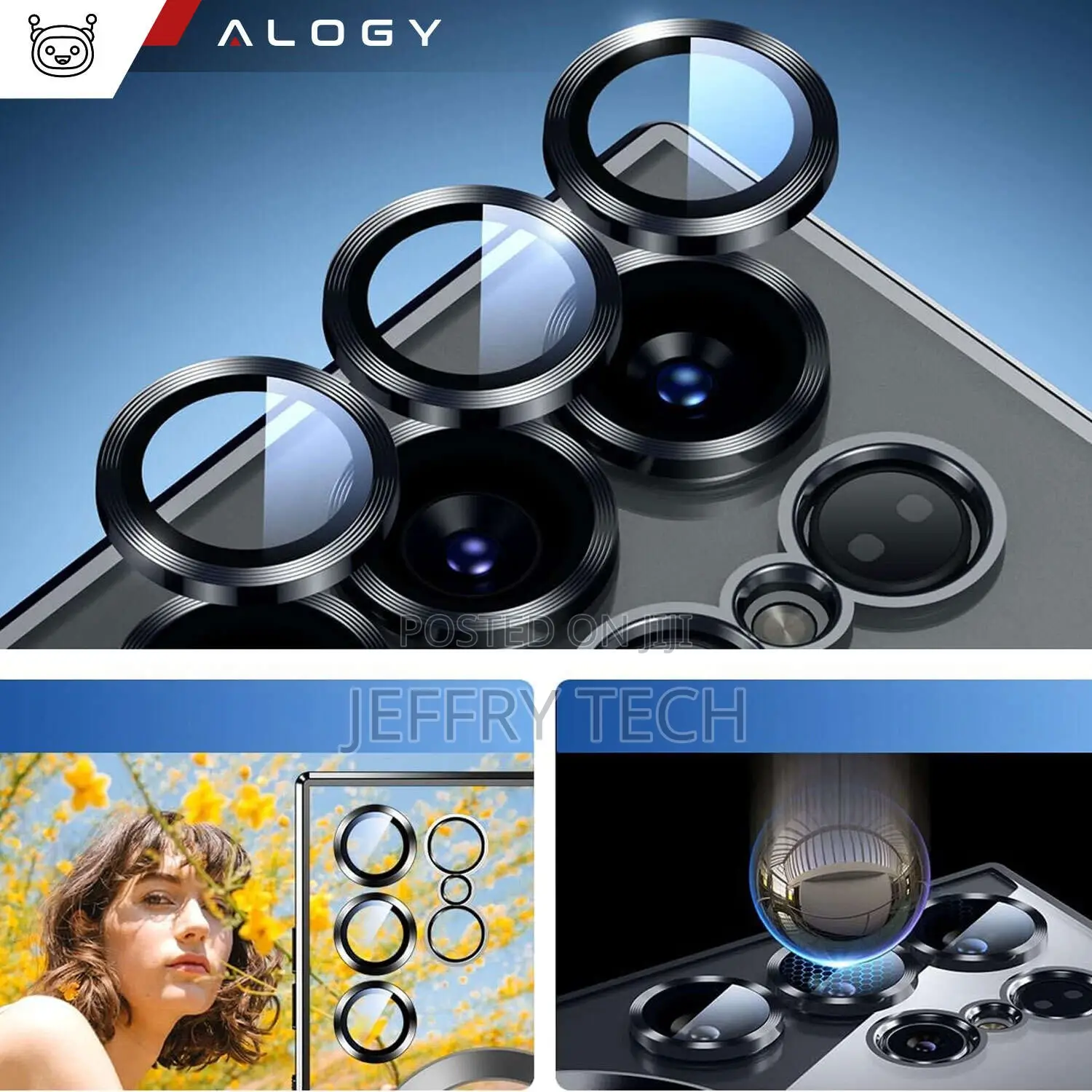 Samsung Galaxy S24 Ultra Mag Safe Glamor Case Ring Housing