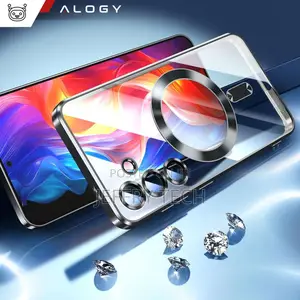 Samsung Galaxy S24 Mag Safe Glamor Case Ring Housing Camera