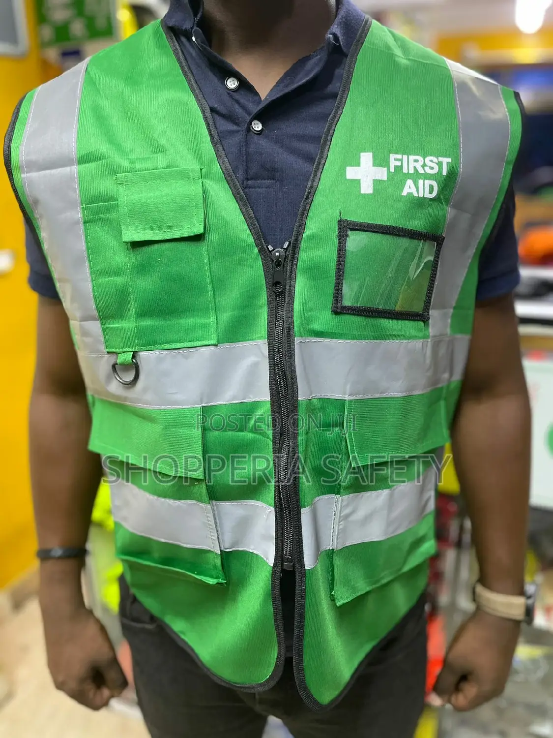 Green Reflector Vest