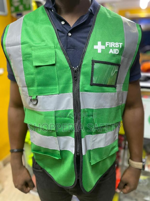 Green Reflector Vest - main view
