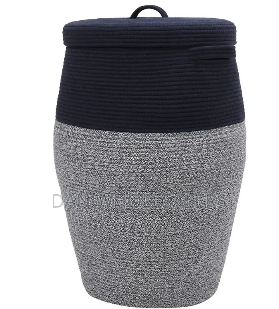 Laundry Basket Cotton Rope Woven Basket