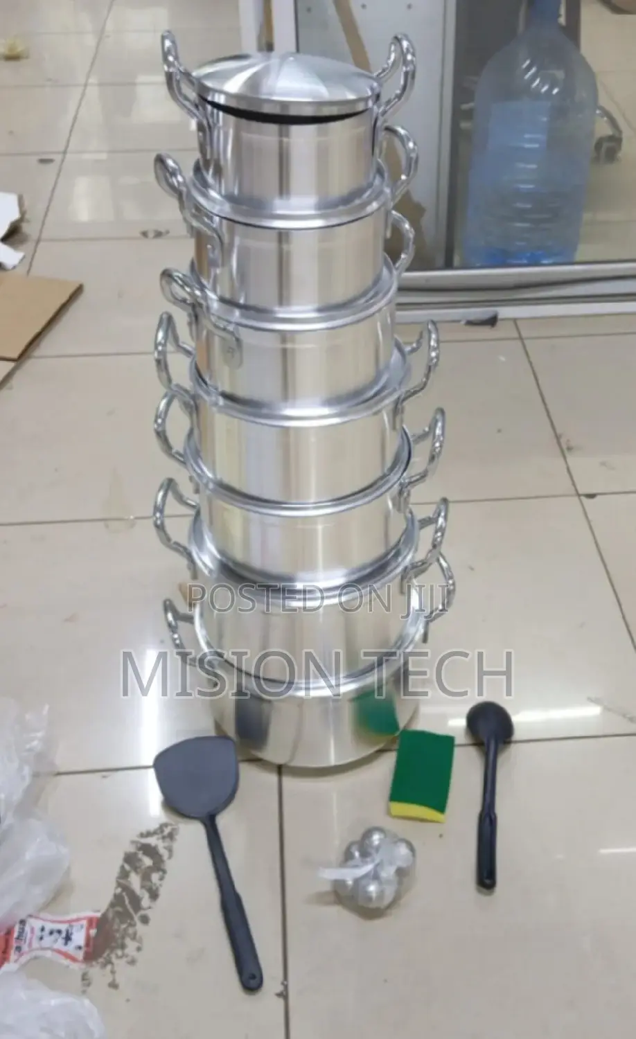 Original Tornado 14 Pieces Heavy Aluminium Pot Sufuria Set